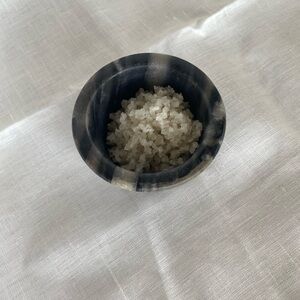 Black Stone Pinch Pot